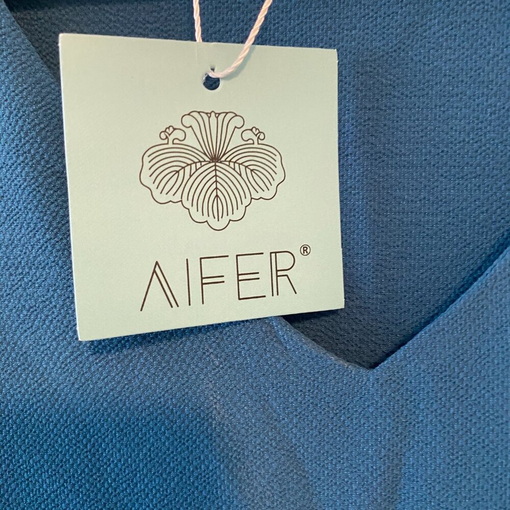 AIFER v neck long sleeve Blouse - Picture 2 of 5